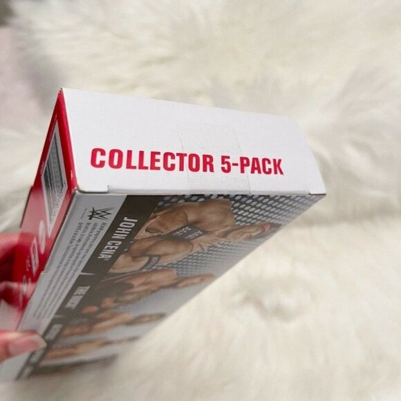 WWE Collector 5-pack John Cena, The Rock, AJ, Finn, Roman Reigns Action New - Picture 12 of 12